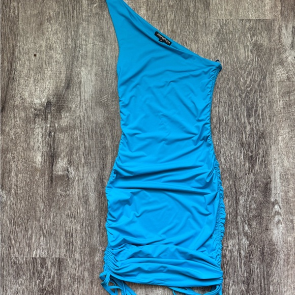 Stylish Teal Kids Dress - Picture 1 of 3